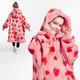 Wearable Blanket Mood Strawberry For Kids